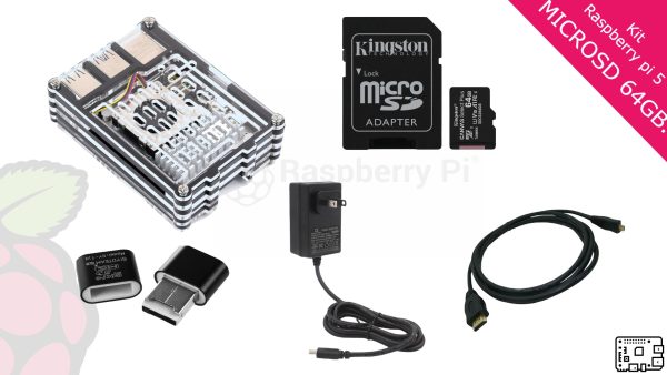 KIT RPI5-4GB 64GB