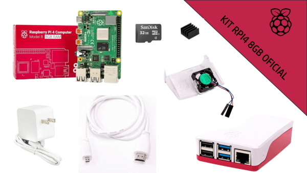 KIT RPI4 8GB OFICIAL