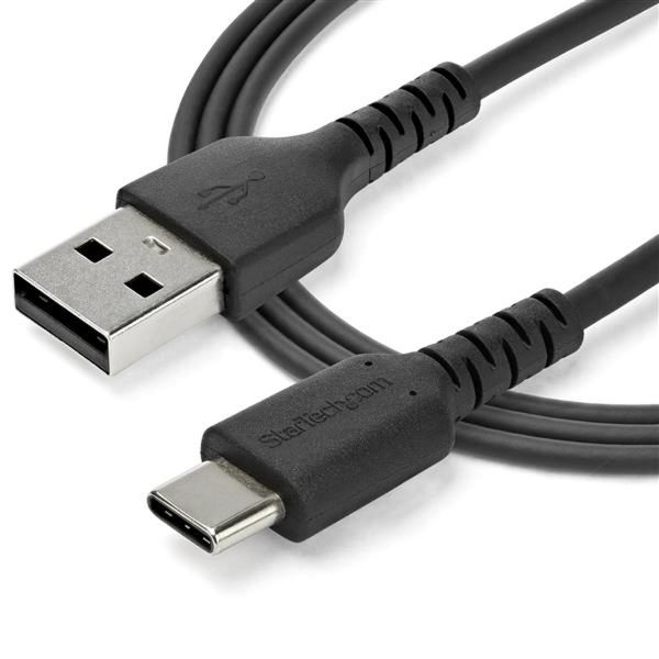 CBL USB A TO C DATA BLK