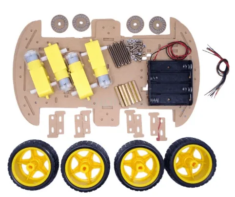 4WD CAR CHASSIS KIT - Imagen 1