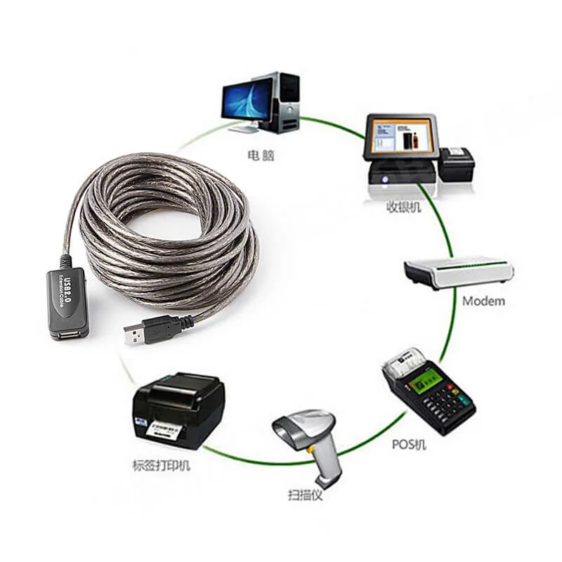 CABLE USB 10M - Imagen 2