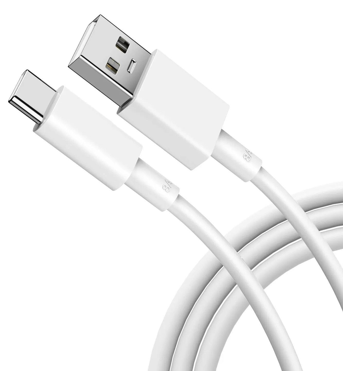 CBL USB A TO C DATA WHT - Imagen 1