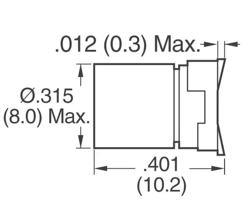 COND1000UF6.3V - Imagen 3