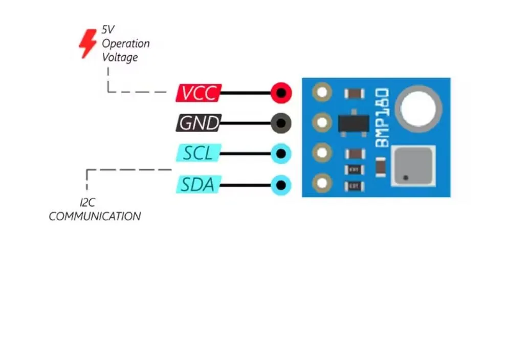 GY-68 BMP180 - Imagen 2