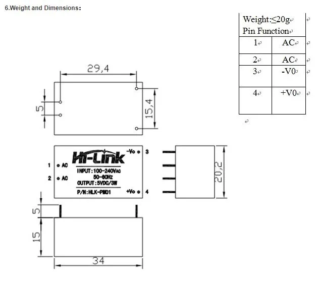 HLK-PM01 - Imagen 2