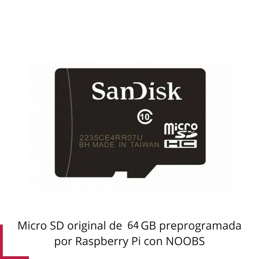 KIT RPI4 8GB 64GB - Imagen 3
