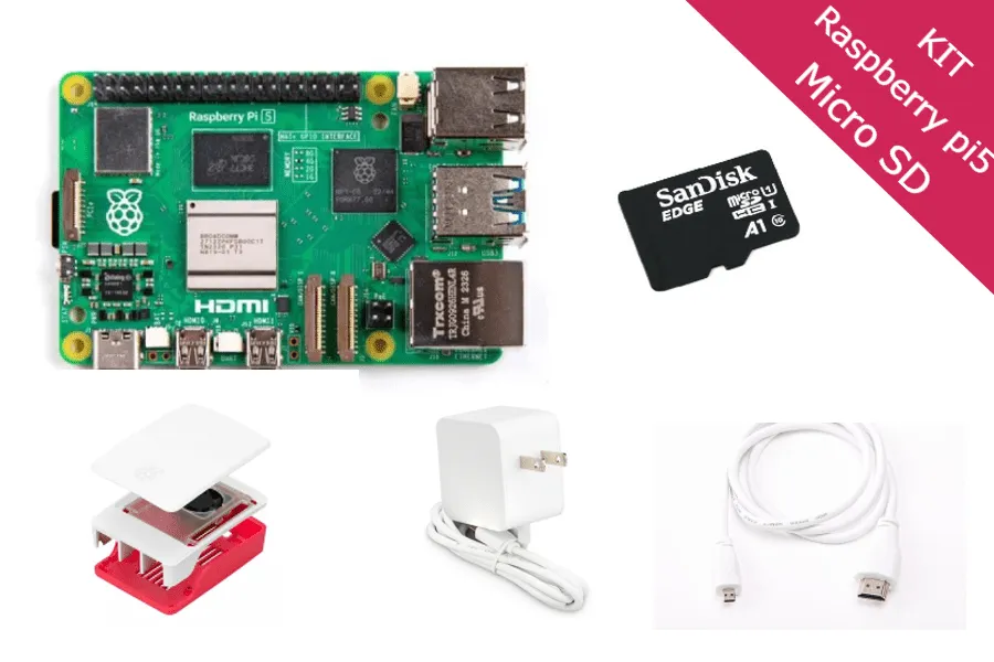 KIT RPI5 16GB OFICIAL - Imagen 1