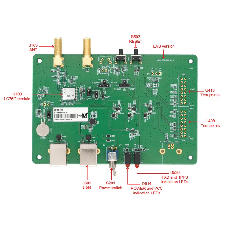LC76G-EVB-KIT - Imagen 2