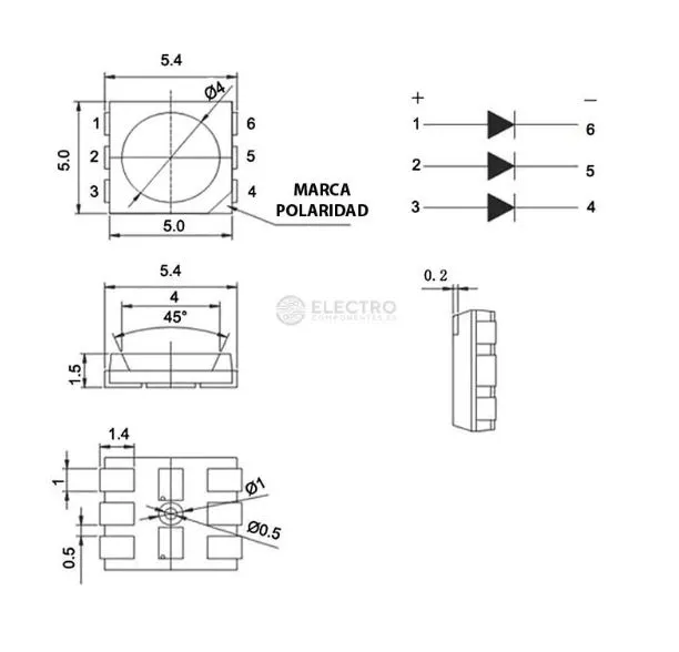 LED 5050 BLANCO FRIO - Imagen 4