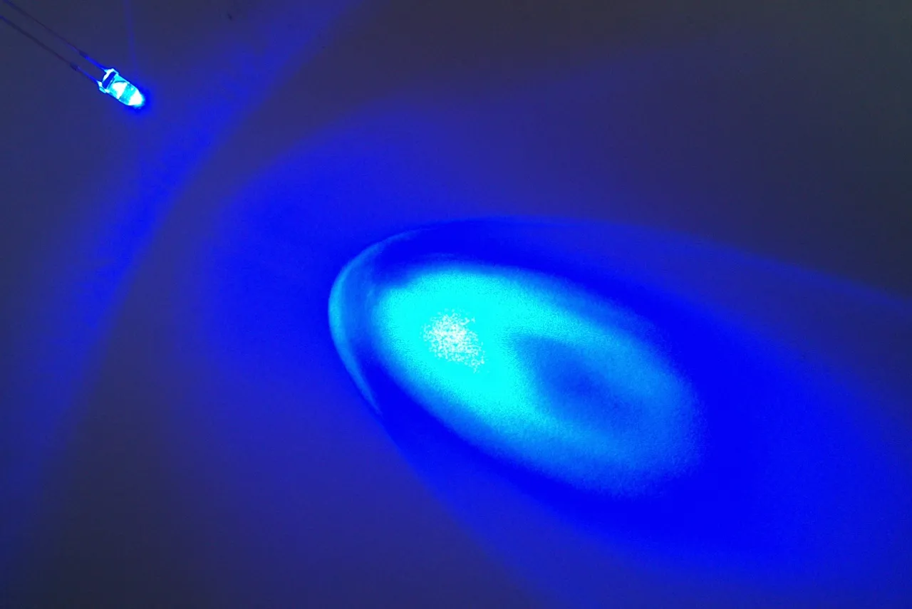 LED CH 3MM AZU - Imagen 2
