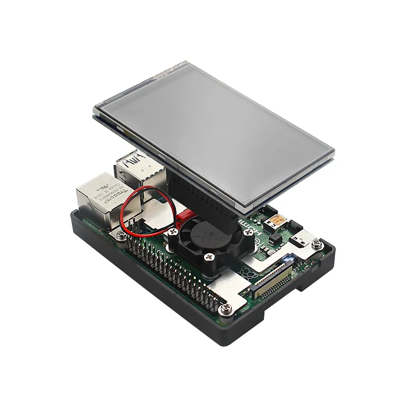 RPI4 BOX+LCD+FAN - Imagen 2