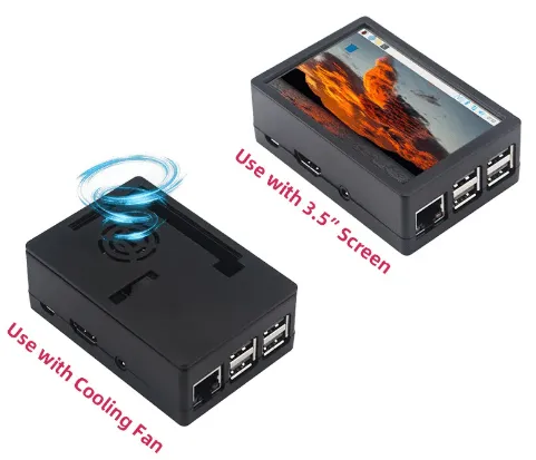 RPI4 BOX+LCD+FAN - Imagen 7