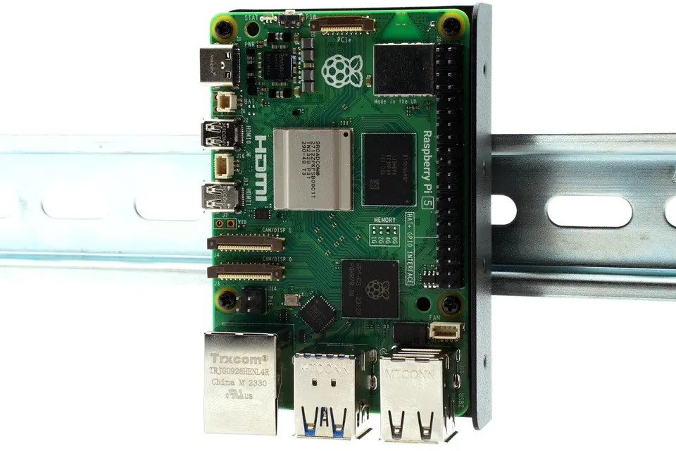 SOPORTE RPI RIEL DIN - Imagen 5
