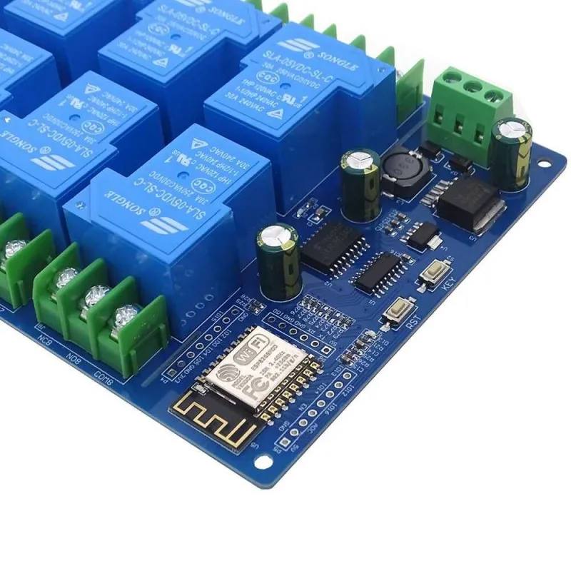 TARJ 8RELAY 30A WIFI - Imagen 2