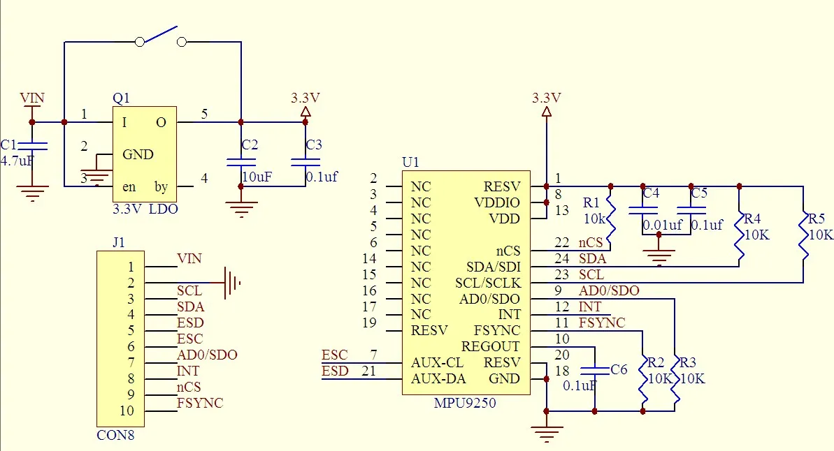 TARJ MPU-9250 - Imagen 3